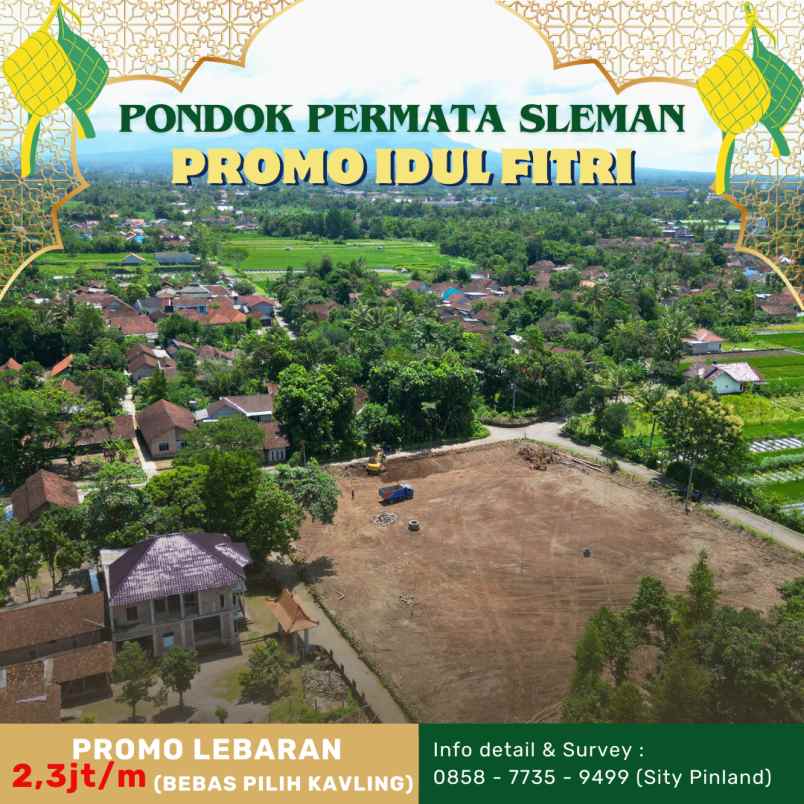 big promo lebaran kavling dekat polres sleman