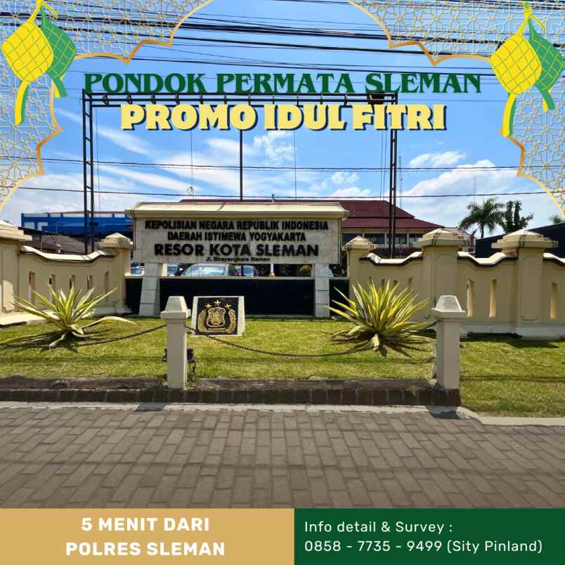 big promo lebaran kavling dekat polres sleman