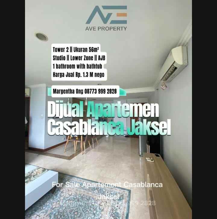 dijual apartemen apartemen casablanca