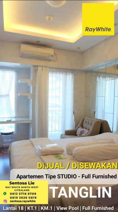 dijual apartemen jalan pakuwon indah