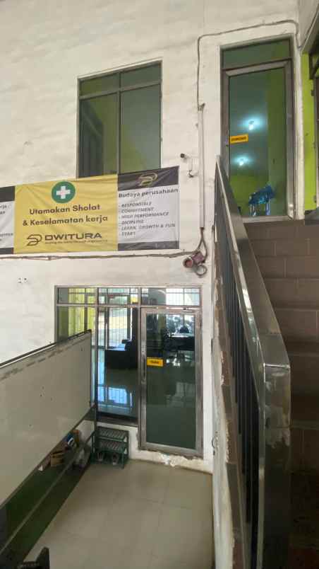 dijual gudang siap pake lok krian sidoarjo