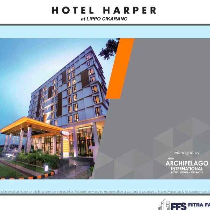 dijual hotel harper cikarang kota