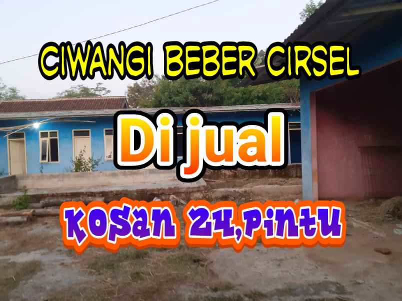 dijual kosan 24 pintu view perbukitan