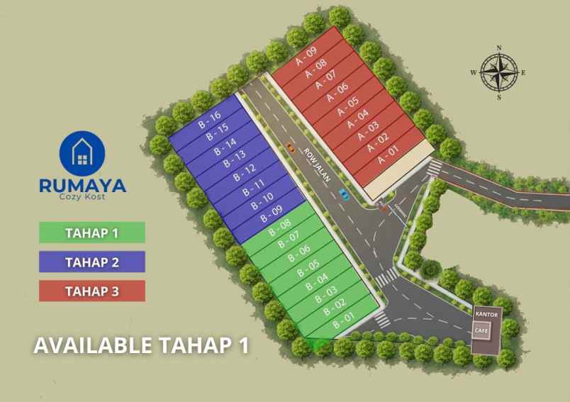 dijual kost jl babakan raya babakan