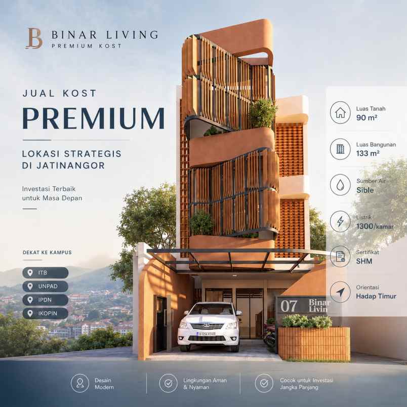 dijual kost jl cibeusi jatinangor
