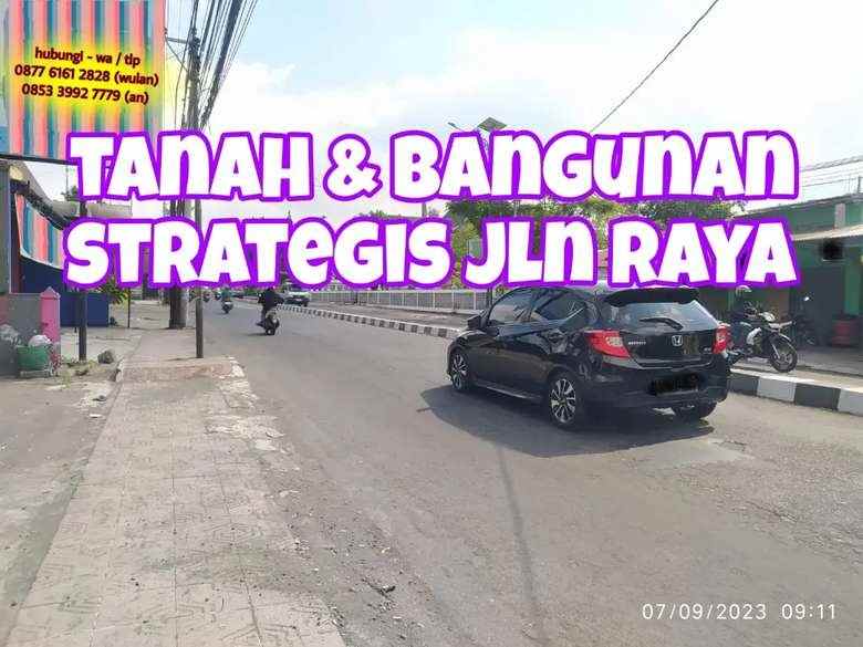 dijual ruko gudang kantor banguntapan bantul jalan