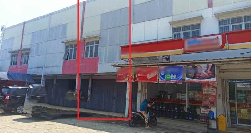 dijual ruko gudang kantor jalan h usa kel cibentang