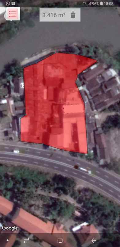 dijual ruko gudang kantor jalan raya balongbendo