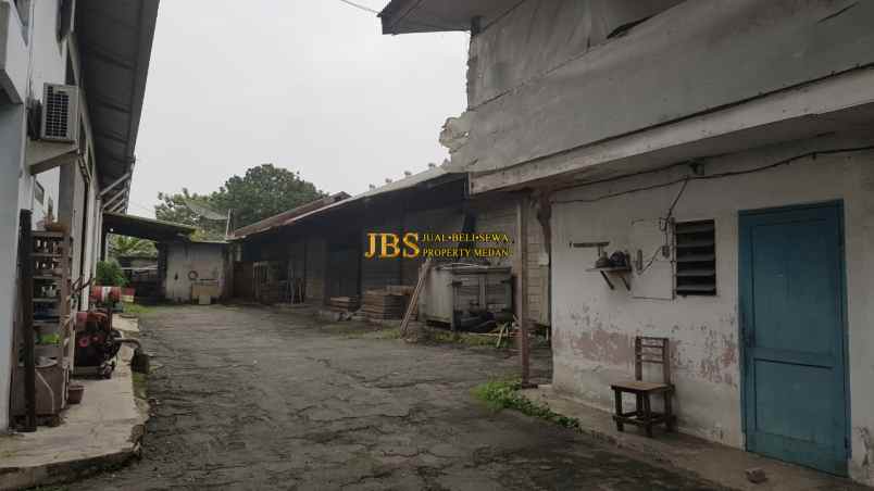 dijual ruko gudang kantor jalan sentosa medan binjai