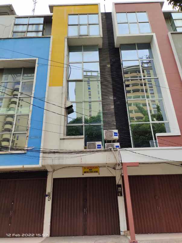 dijual ruko jalan pos pengumben raya depan apartement