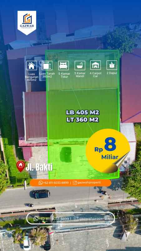 dijual ruko lokasi strategis sangat cocok untuk usaha