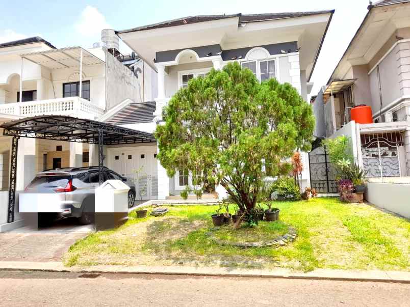 dijual rumah 3 kamar ada garasi di kota wisata cibubur