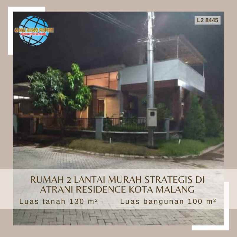 dijual rumah atrani residence sidorahayu