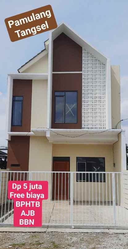 dijual rumah bakti jaya setu tangerang