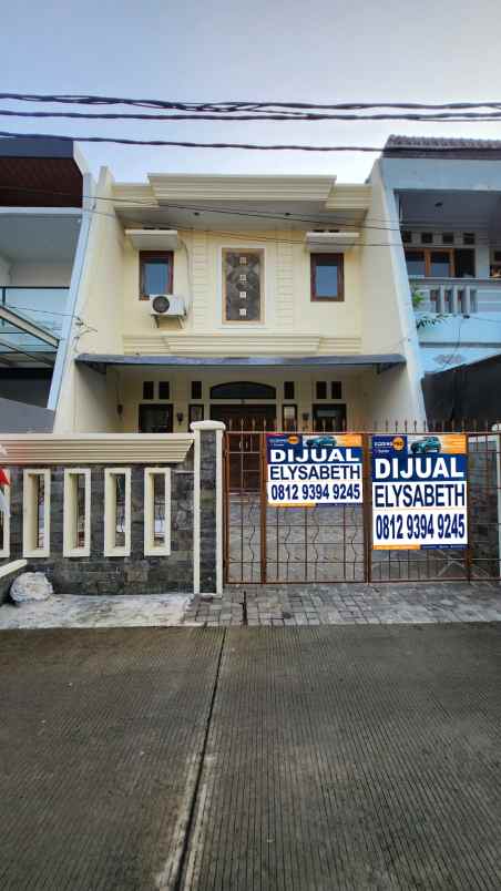 dijual rumah bangun cipta sarana