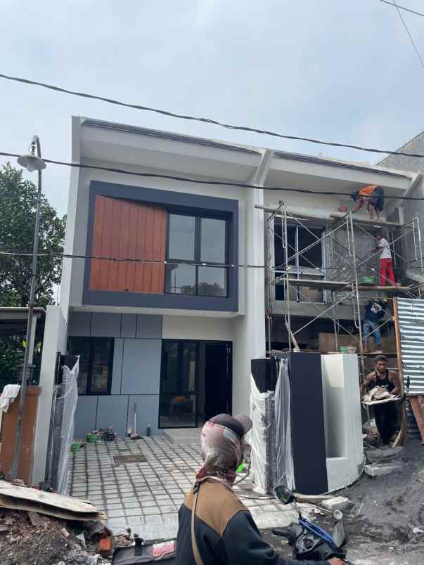 dijual rumah baru gress manukan surabaya barat