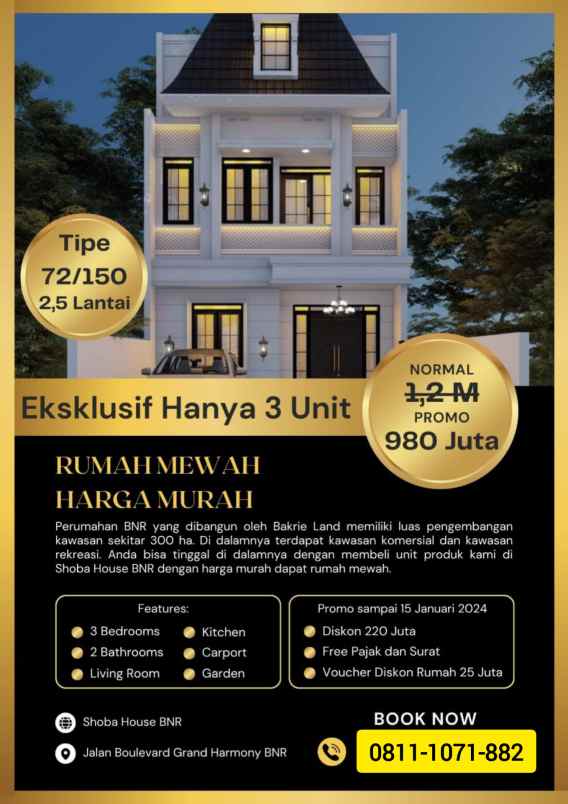 dijual rumah bogor nirwana residence