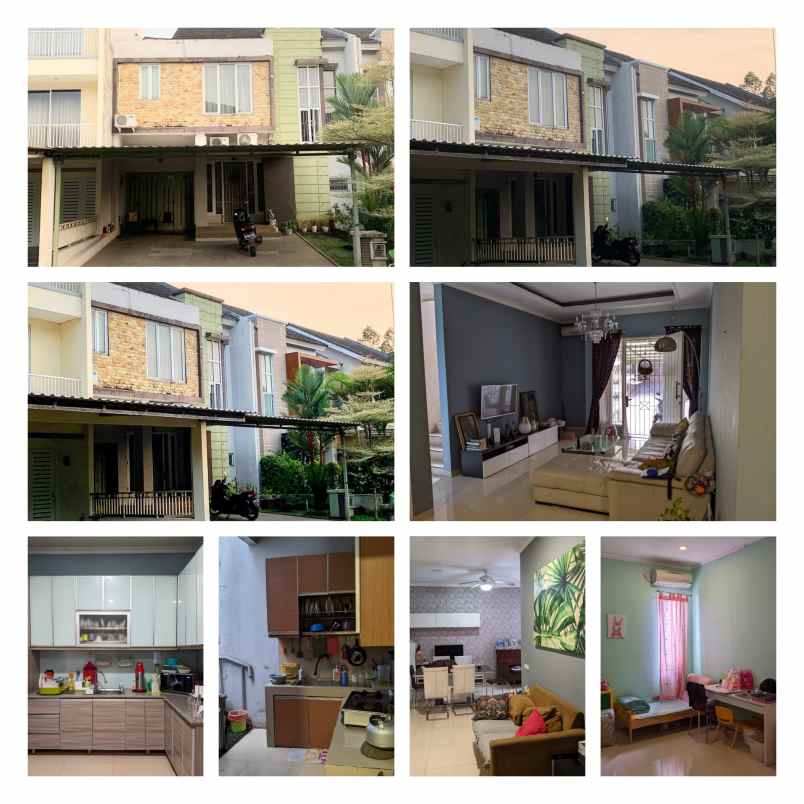 dijual rumah bsd city perum de latinos