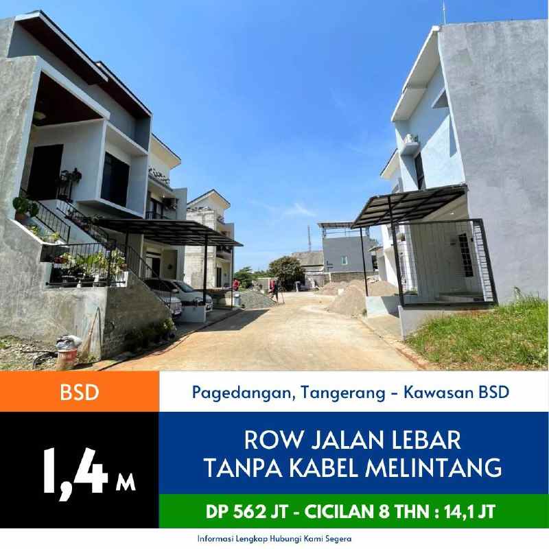 dijual rumah bsd raya pusat