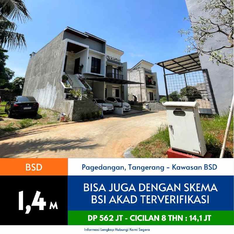 dijual rumah bsd raya pusat