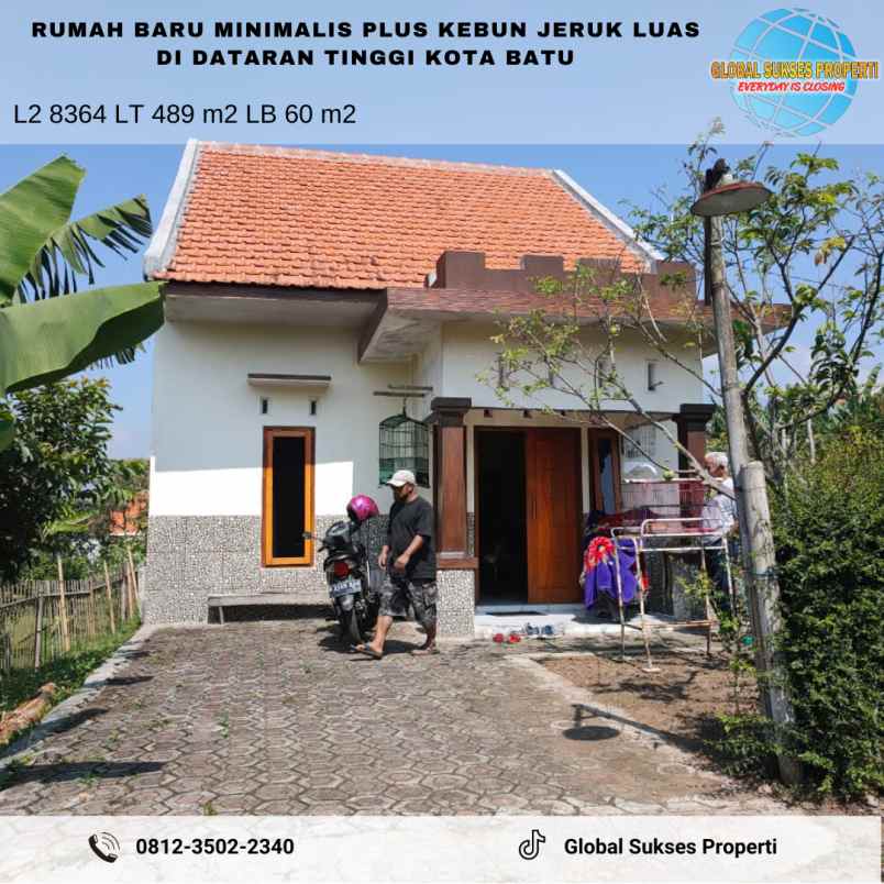 dijual rumah bumiaji