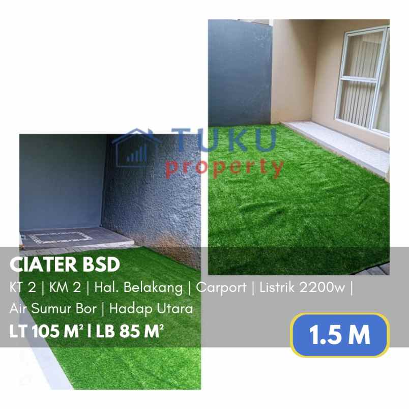 dijual rumah ciater bsd serpong