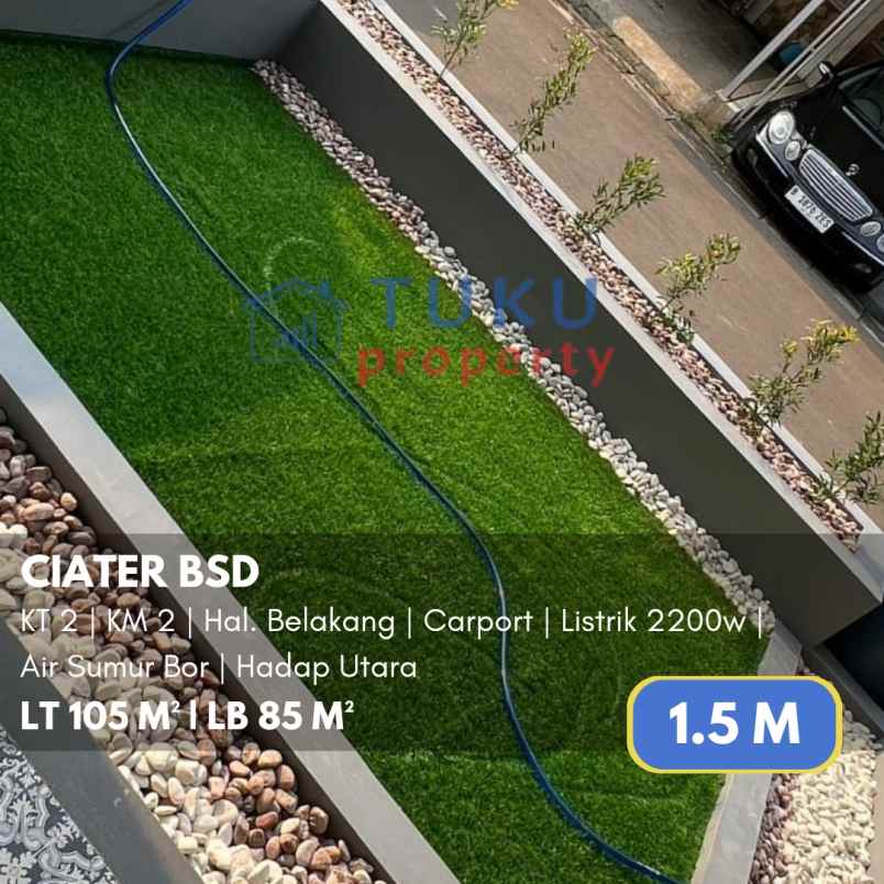 dijual rumah ciater bsd serpong