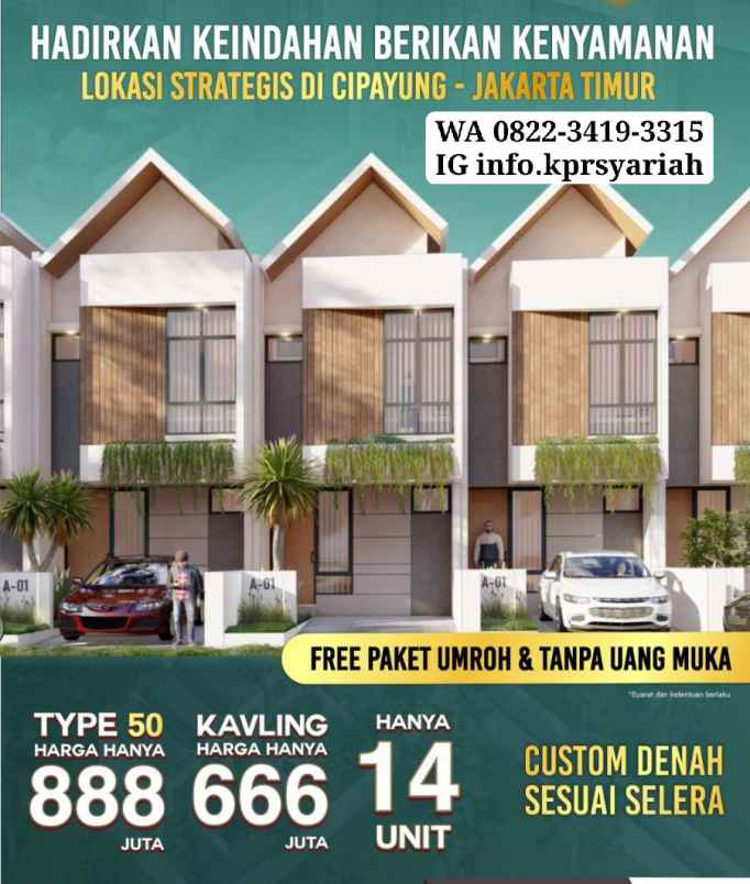 dijual rumah cipayung