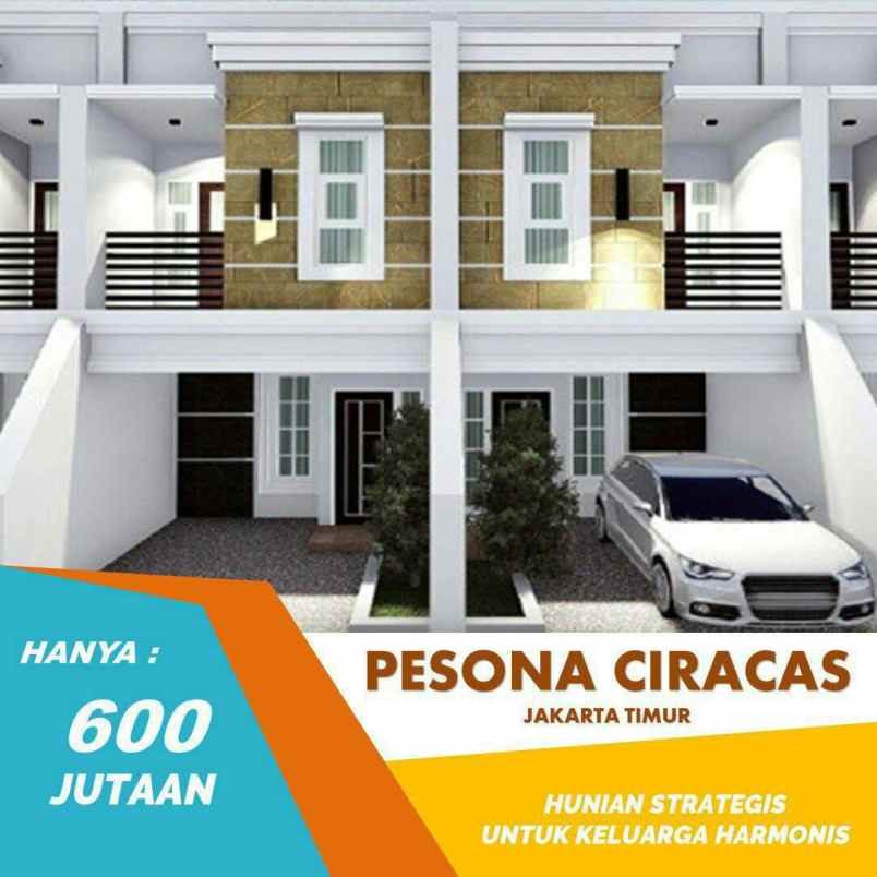 dijual rumah ciracas