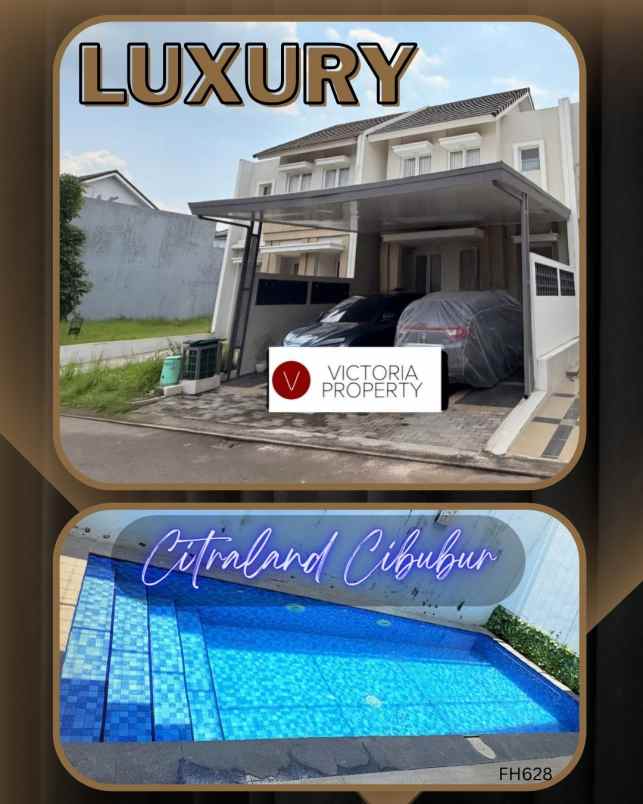 dijual rumah citraland cibubur