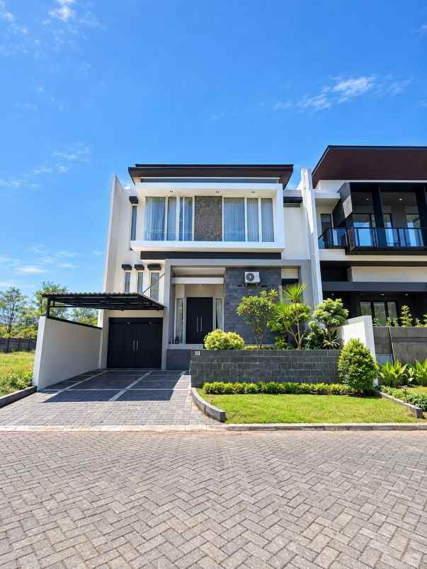 dijual rumah citraland somerset 2 5 lantai furnish
