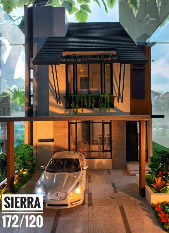 dijual rumah cluster llanos bukit