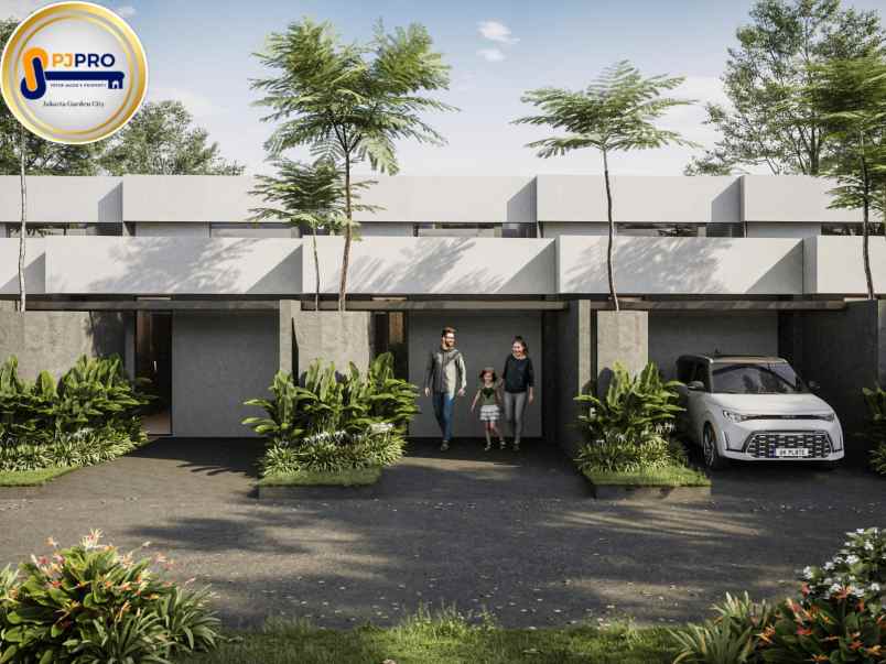 dijual rumah cluster paris mutiara gading city