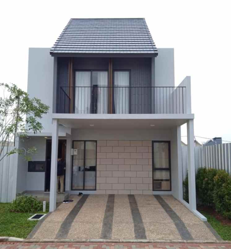 dijual rumah cluster wisteria keppel land