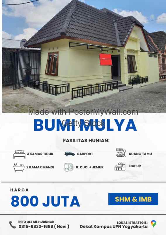 dijual rumah condongcatur kec depok