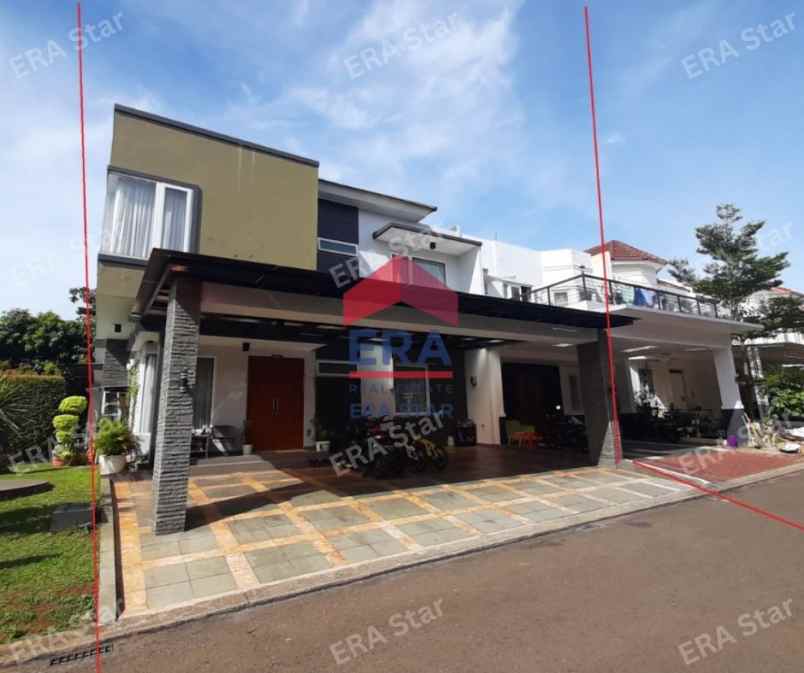 dijual rumah delatinos bsd serpong