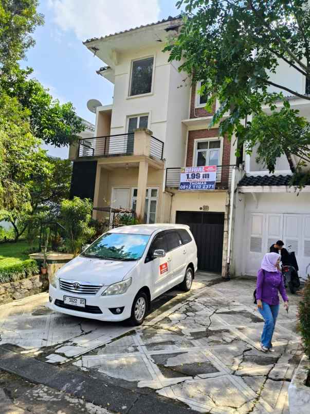 dijual rumah di bukit topaz golf sentul city bogor