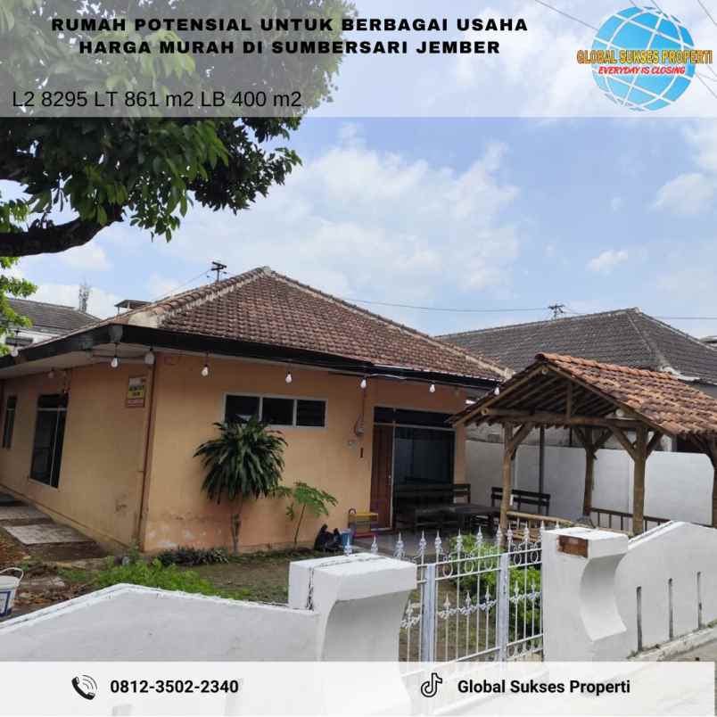 dijual rumah di jalan jawa