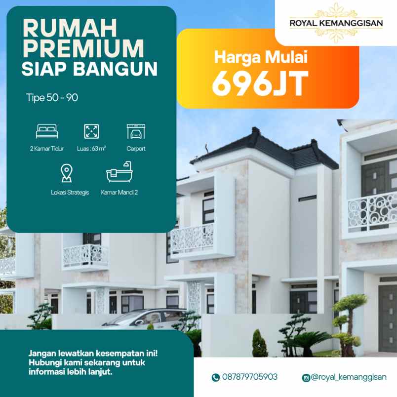 dijual rumah dsn manggisan banjarnegoro