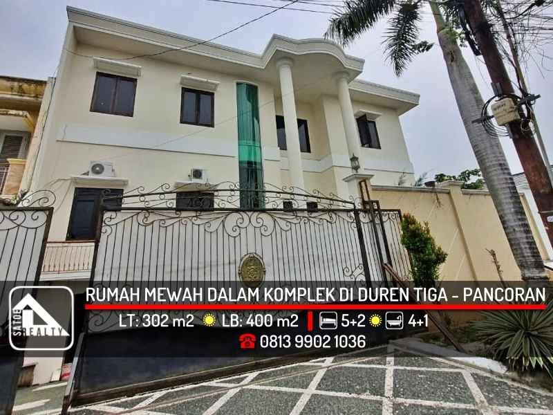 dijual rumah duren tiga pancoran