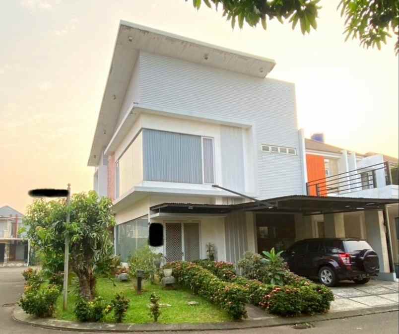 dijual rumah hook 2 5lt di kota wisata cibubur