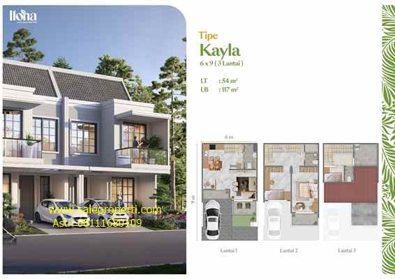 dijual rumah ilona pasadena hills pik2