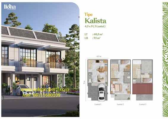 dijual rumah ilona pasadena hills pik2