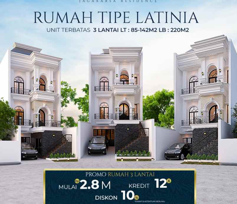 dijual rumah jagakarsa raya jakarta selatan