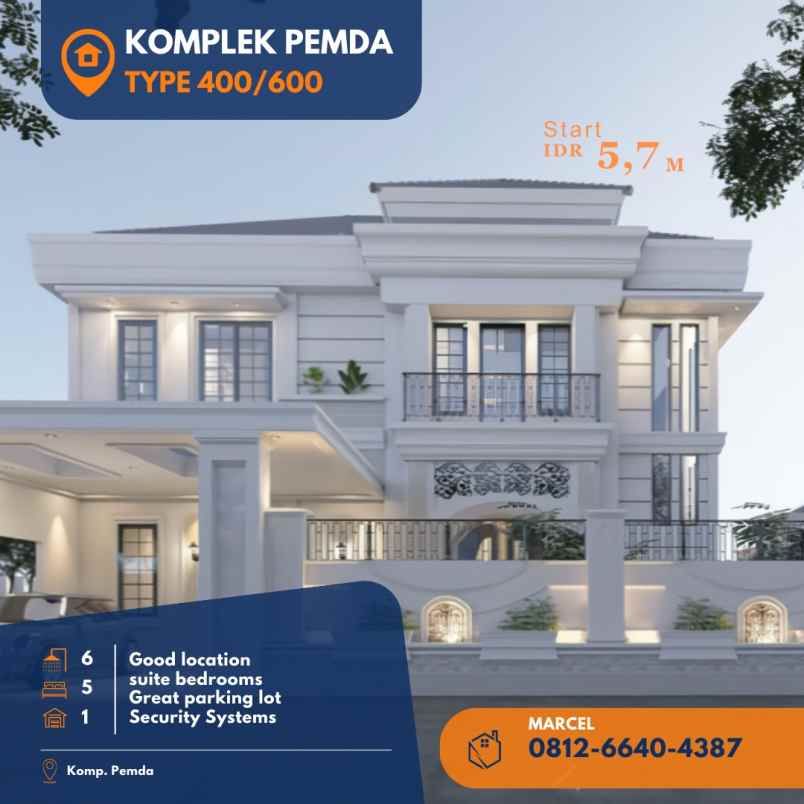 dijual rumah jalan cemara