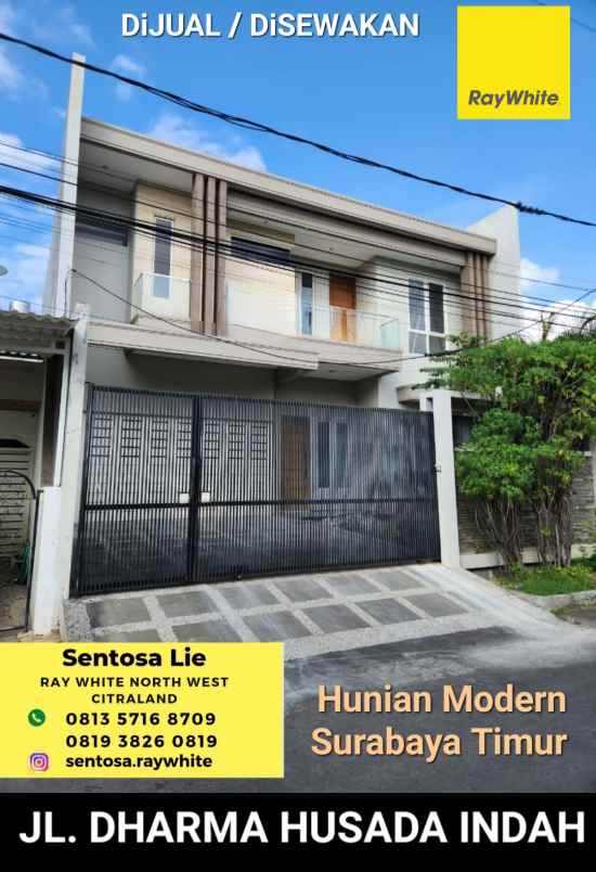 dijual rumah jalan dharma husada indah
