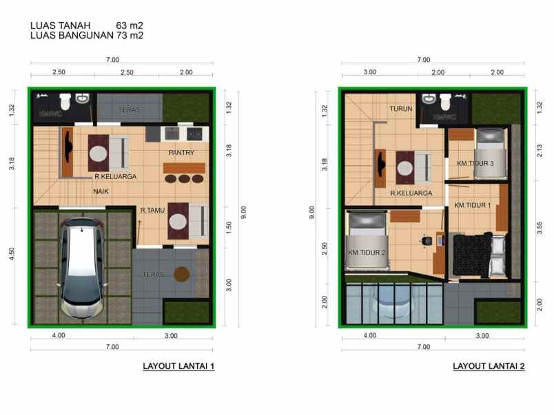 dijual rumah jalan raya divisi kostrad