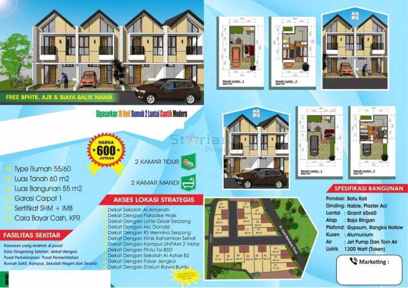 dijual rumah jl amd pocis