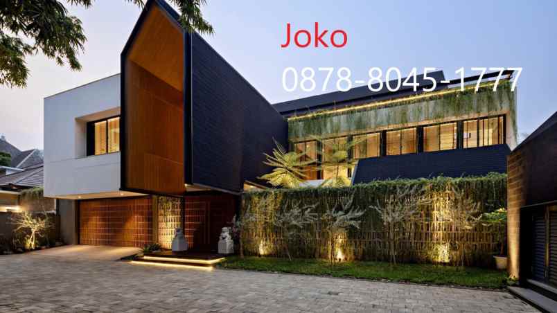 dijual rumah jl brawijaya