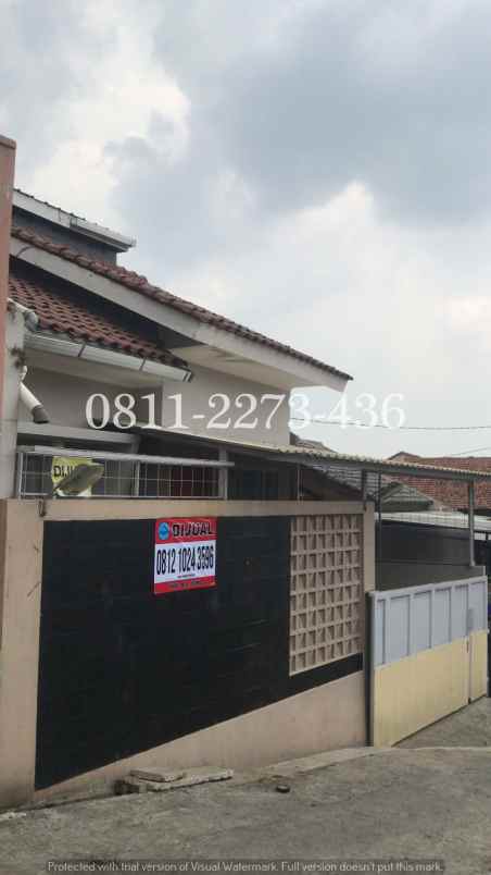 dijual rumah jl cipageran pondok bahagia